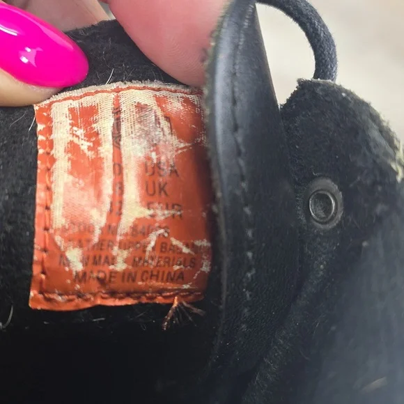 VNTG 90s/Y2K Harley-Davidson Women Leather Ankle LaceUp Riding Moto Boots SZ 10 - Picture 15 of 16